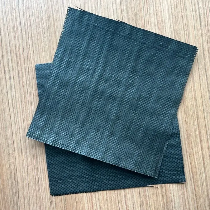 plastic flat wire woven geotextile fabric for filtration, separation, reinforcement, and drainage Echo